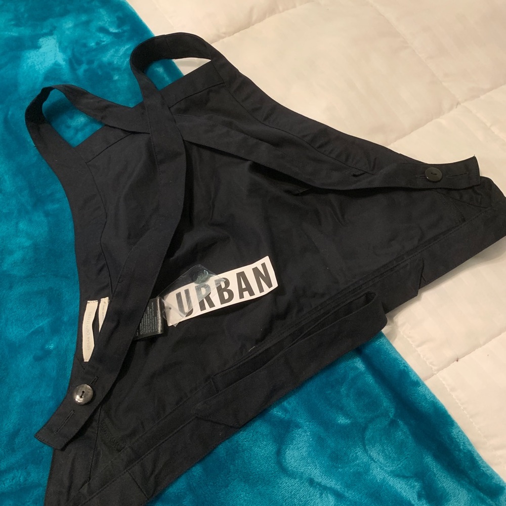 Apron Style Crop Top